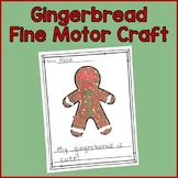 Gingerbread Tear Art Craft | Fine Motor Activity