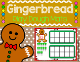 Gingerbread Teen Number Play Dough Mats