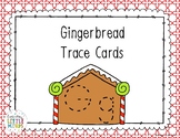 Gingerbread Trace Cards