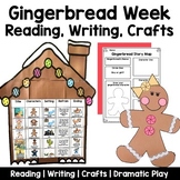 Gingerbread Week Unit | Kindergarten Reading and Writing
