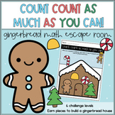 Gingerbread Winter Math Escape Room | Kindergarten Gingerb