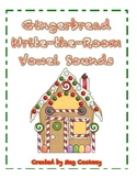 Gingerbread Write-the-Room CVC Median Vowel Sounds