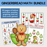Gingerbread and Winter Holiday Bundle - 4 Low Prep Math Ce