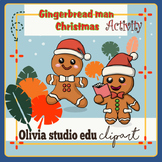 Gingerbread man clip art,Gingerbread man activities Christ