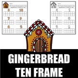 Gingerbread ten frame math