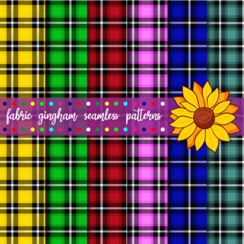 Preview of Gingham Seamless Pattern - Digital Paper