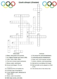 Giochi olimpici cruciverba (Olympic Games Crossword) - ITA