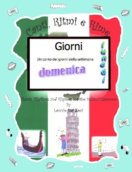 Preview of The Italian Days of the Week (Giorni) with Rap-like Chant and MP3