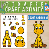 Giraffe Craft | Jungle Animal Activities | Zoo Animal Craf