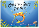 Giraffes can't dance! Literacy flipchart