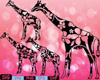 Giraffe Baby Monogram Set