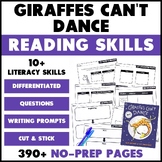 Giraffes Can't Dance Activities and Graphic Organizers Boo