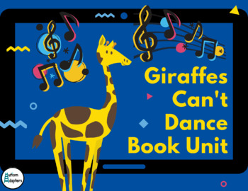 Preview of Giraffes Can't Dance Book Companion (digital & printable versions included)