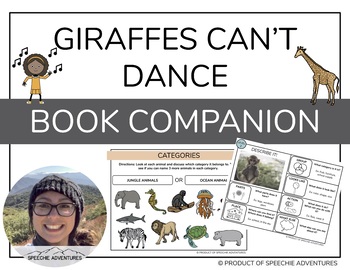 Preview of Giraffes Can't Dance Digital Book Companion