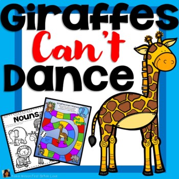 Preview of Giraffes Can't Dance First Grade Comprehension Activities