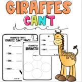 Giraffes Can't Dance- activities and craftivities!