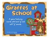 Giraffes at School - A Hard G and Soft G Game
