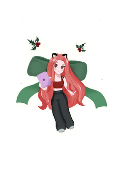Preview of Girl Christmas Angel