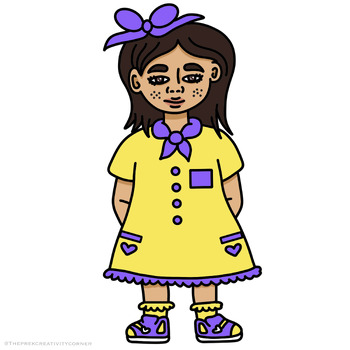 Preview of Girl Clipart