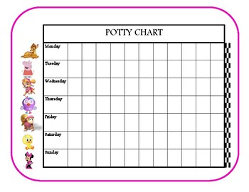 Preschool Potty Chart