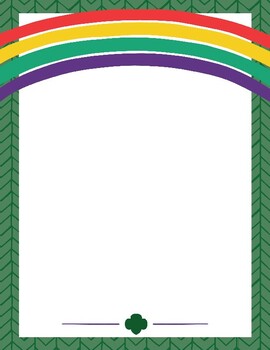 girl scout border