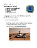 Girl Scout Ambassador Space Science Master Badge worksheet