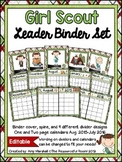 Girl Scout Editable Binder/Calendar Set