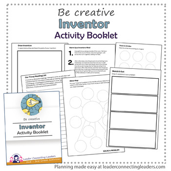 Preview of Brownie Girl Scout Inventor Activity Booklet