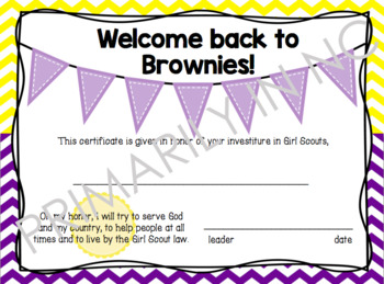 Welcome, Brownie!