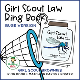 Girl Scout Law Ring Book - Bugs Version - Girl Scout Brownies