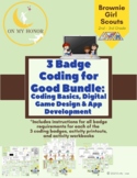 Girl Scout Brownies Bundle of All 3 Coding Badges Activity