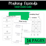 Girl Scout Brownies Making Friends Badge BUNDLE Troop Lead