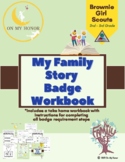 Girl Scout Brownies My Family Story Badge Activity Plan Wo