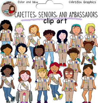 Preview of Girl Scout- Cadettes, Seniors, and Ambassadors