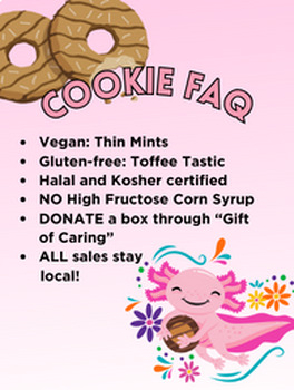 Preview of Girl Scout Cookie FAQ 2024