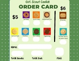 Girl Scout Cookie Order Form