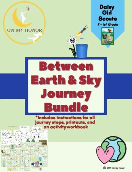 Preview of Girl Scout Daisies Between Earth and Sky Journey Activity Plan - All Steps