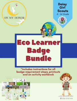 Preview of Girl Scout Daisies Eco Learner Badge Activity Plan - All Steps