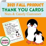 Girl Scout Fall Product 2021 Thank You Cards