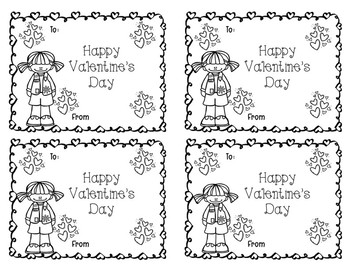 Girl Scout Inspired Valentine's Day Cards by Learning and Leading