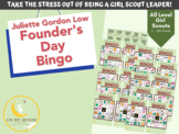 Girl Scout Juliette Gordon Low Bingo Game - JGL Founder's Day