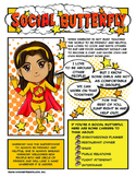 Girl Scout Junior Superhero Social Butterfly Download