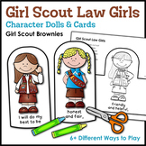Girl Scout Law Girls: Character Dolls & Cards - Girl Scout