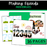 Girl Scout Brownies | Making Friends Badge | Photo Templat