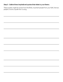 Girl Scout My promise, My Faith award worksheet by Extension Resources