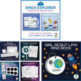 Girl Scout Space Science Badge Bundle - Includes Daisy & B