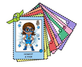 Girl Scout Superhero Trading Cards