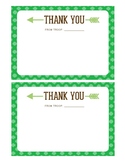 Girl Scout Troop Thank You Note