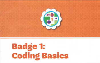 Preview of Girl Scouts Daisies Daisy Badge Workbook - Coding Basics 1