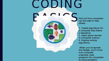 Preview of Girl Scouts Daisy- Coding Basics